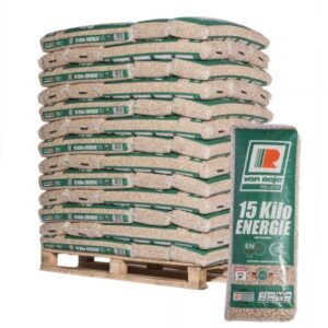 PALETTE DE GRANULÉS DE ROJE – 65 SACS DE 15 KG