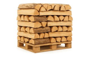 Bois de chauffage – 5 mètres cubes de rondins de 30 à 33 cm