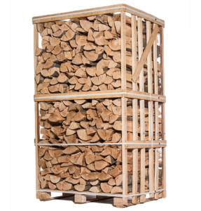 Bois de chauffage – 45 cm – Mélange d'essences – Palette 2 m³ – 3,3 mètres cubes