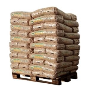 PALETTE DE GRANULÉS D'ÉNERGIE ORGANIQUE – 66 SACS DE 15 KG