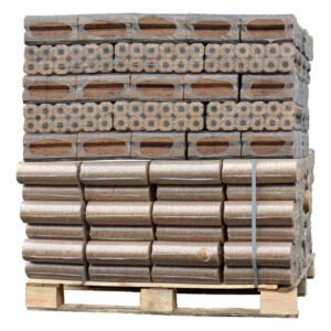 Briquettes bois Pini Kay palette mixte + Mélange Nestro (960 kg)