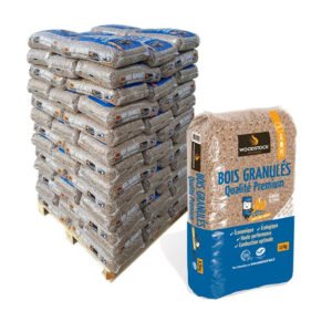 Palette de granulés Woodstock – 70 sacs de 15 kg